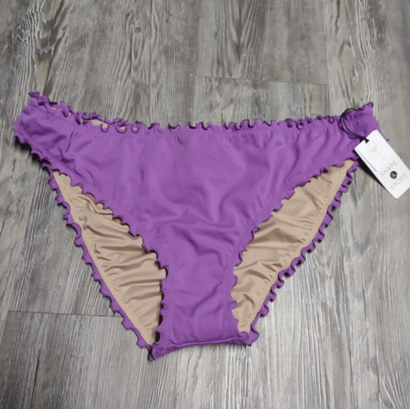 Shade & shore size XL ruffled bikini bottoms - Picture 2 of 4